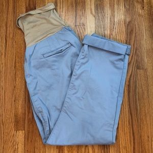 Gap cropped girlfriend chinos